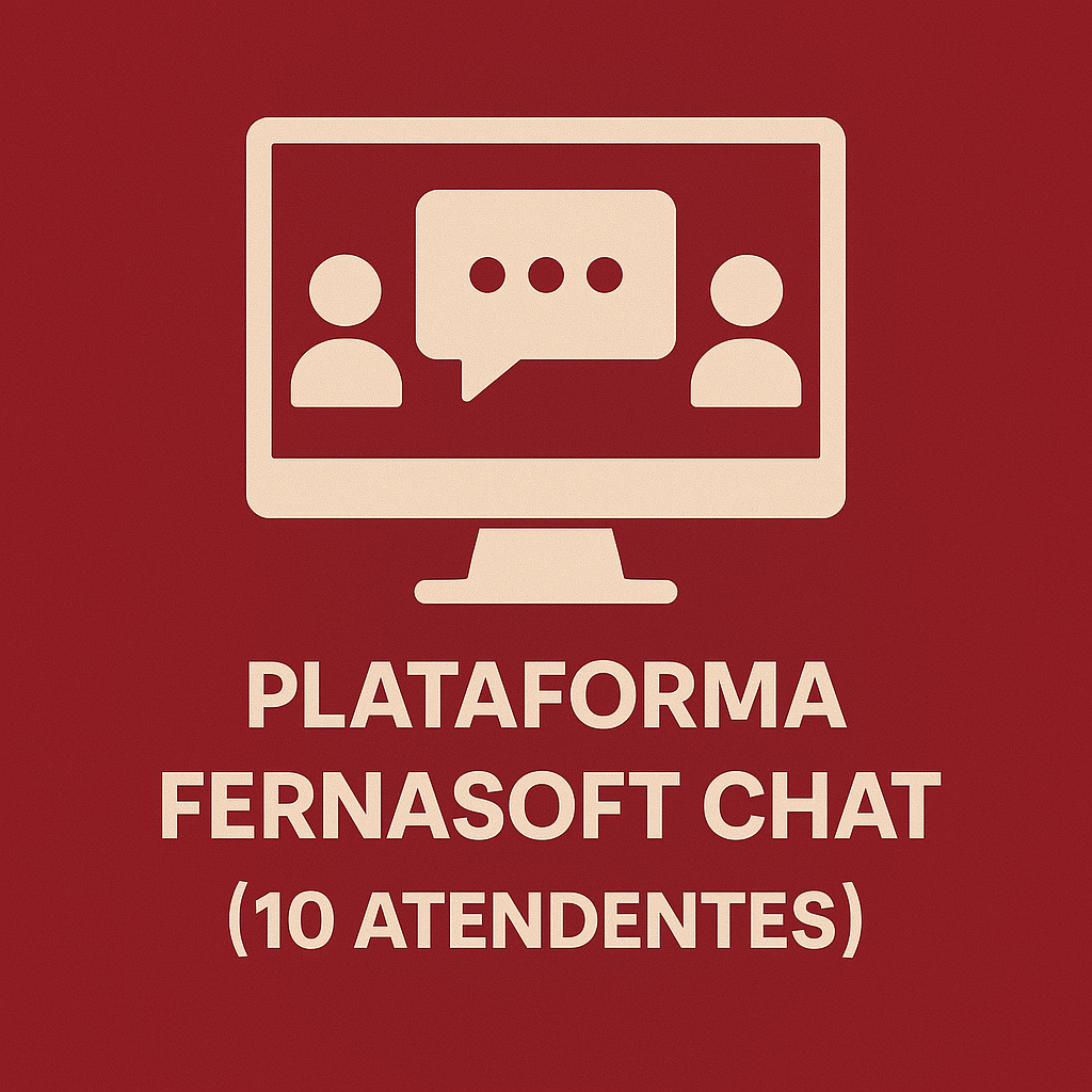 Plataforma Fernasoft Chat 10 atendentes
